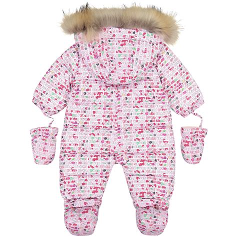 fendi girl clothes|Fendi baby snowsuit.